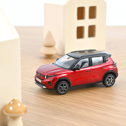 Citroën C3 2024 Elixir Red & Black Roof – Die‑Cast Norev