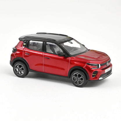 Citroën C3 2024 Elixir Red & Black Roof – Die‑Cast Norev