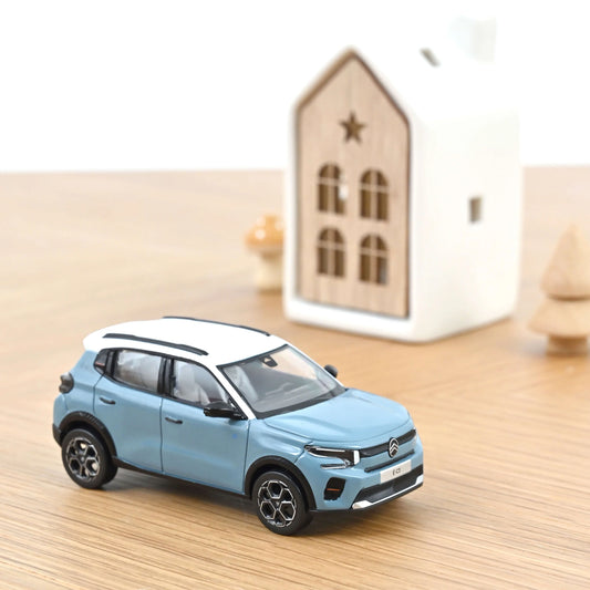 Citroën C3 2024 Monte Carlo Blue & White Roof – 1:43 Die‑Cast Norev