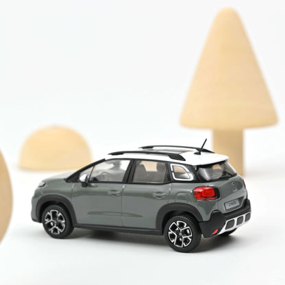 Citroën C3 Aircross 2021 Kaki Grey & White Roof – Die‑Cast Norev