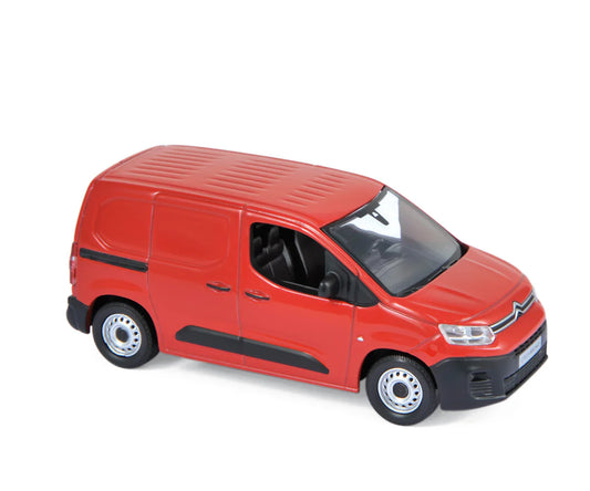 Citroën Berlingo Van 2018 Red – Die‑Cast Norev