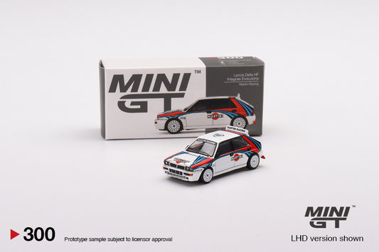 Lancia Delta HF Integrale Evoluzione – 1992 – Rally 1000 Lakes Winner #3 – 1:64 – MiniGT
