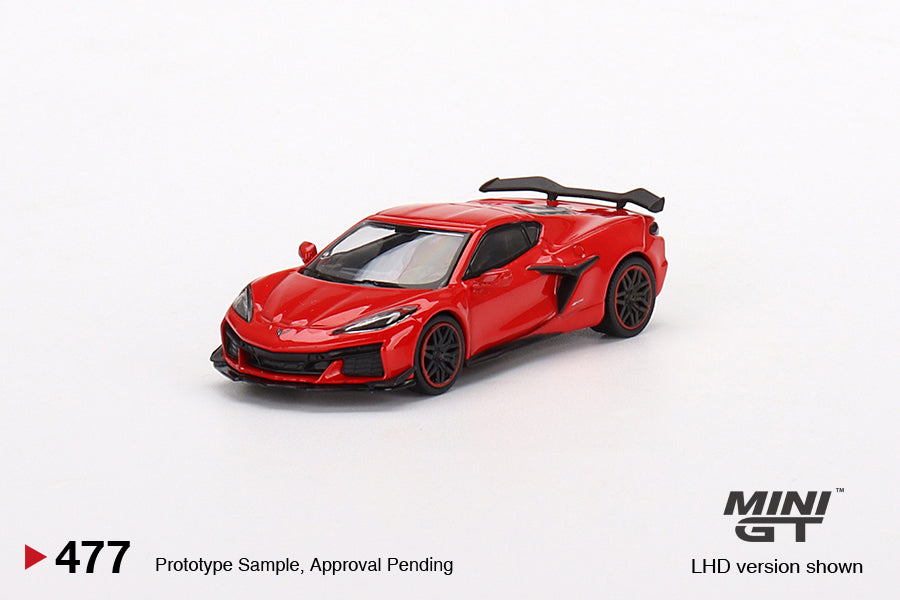 Chevrolet Corvette Z06 2023 – Torch Red – Mini GT 1:64