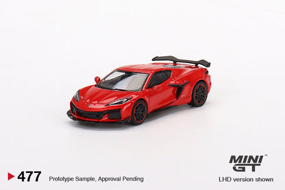 Chevrolet Corvette Z06 2023 – Torch Red – Mini GT 1:64