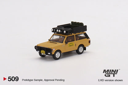 Range Rover 1982 Camel Trophy Team USA – MiniGT 1/64