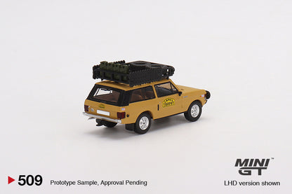 Range Rover 1982 Camel Trophy Team USA – MiniGT 1/64
