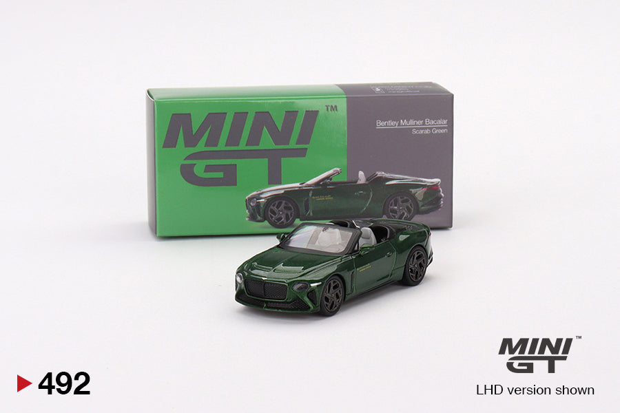 Bentley Mulliner Bacalar Scarab Green – Mini GT 1:64