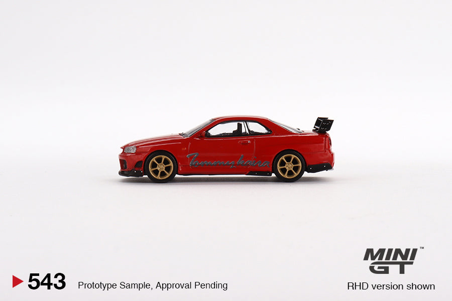 Nissan GT-R R34 Tommykaira R RZ, red