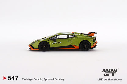 Lamborghini Huracán STO Verde Citrea – MiniGT