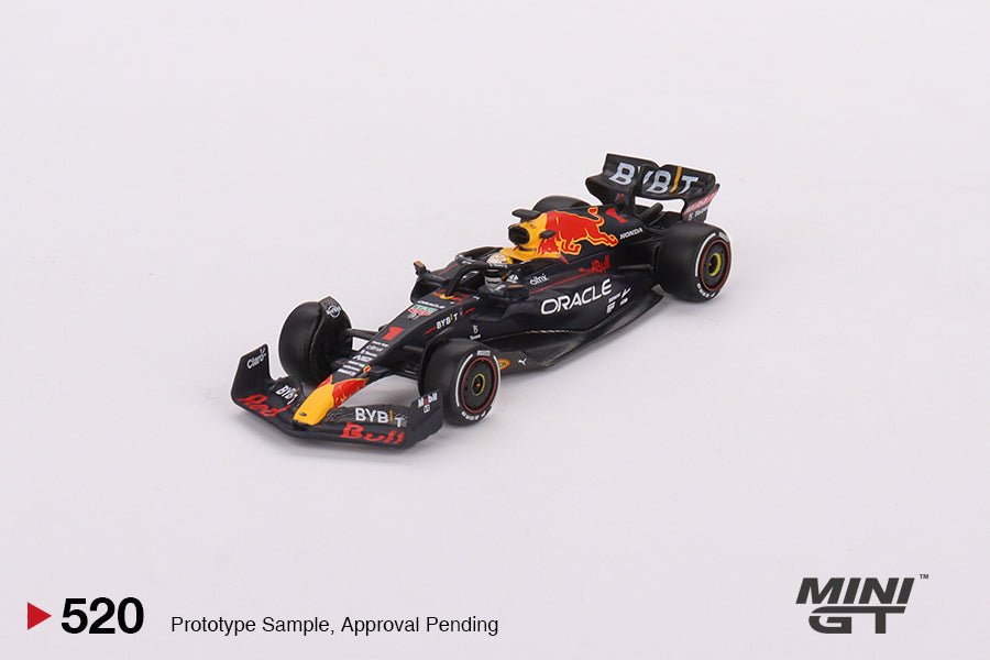 Oracle Red Bull Racing RB18 #1 Max Verstappen 2022 Abu Dhabi GP Winner 1:64 Mini GT