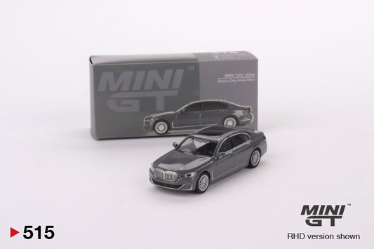 BMW 750Li xDrive Bernina Grey Amber Effect – MiniGT 1/64