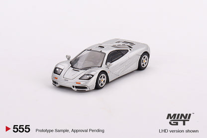McLaren F1 Magnesium Silver – MiniGT