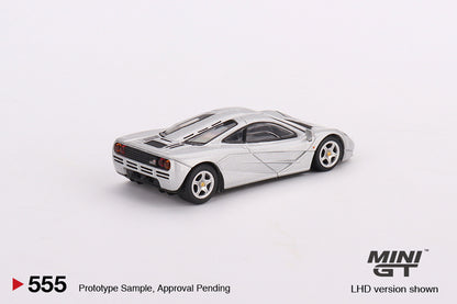 McLaren F1 Magnesium Silver – MiniGT