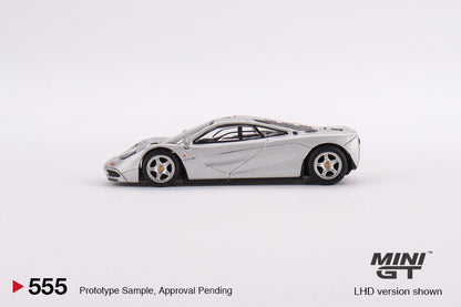 McLaren F1 Magnesium Silver – MiniGT