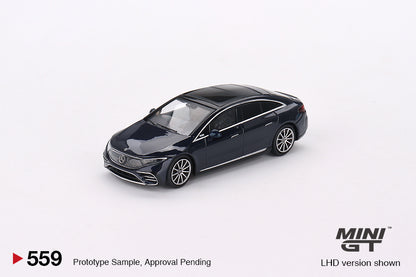 MERCEDES-BENZ EQS 580 4MATIC NAUTICAL BLUE METALLIC 2023
