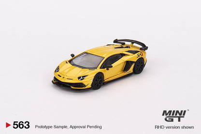 Lamborghini Aventador SVJ – Giallo Orion – 1:64 – Mini GT