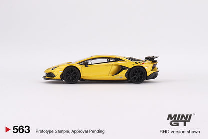 Lamborghini Aventador SVJ – Giallo Orion – 1:64 – Mini GT