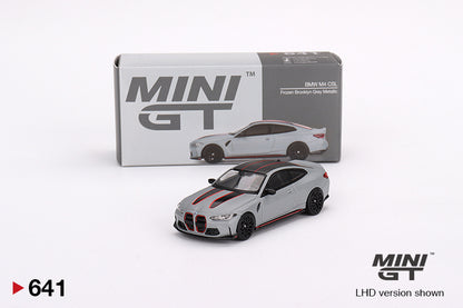 BMW M4 CSL – Frozen Brooklyn Grey Metallic – MiniGT