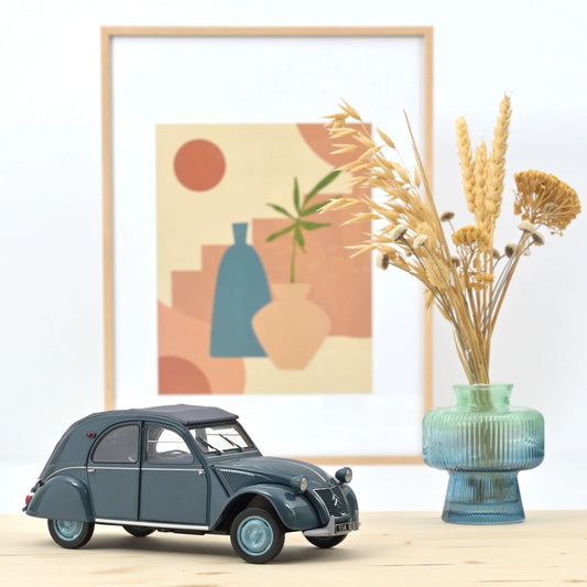 Citroën 2CV AZL 1959 Glacier Blue – Die‑Cast Norev