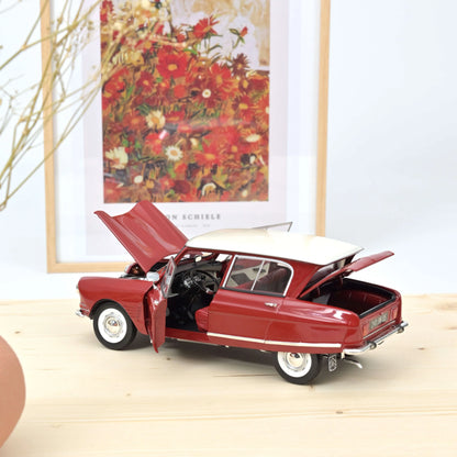 Citroën Ami 6 Club 1968 Corsaire Red – Die‑Cast Norev