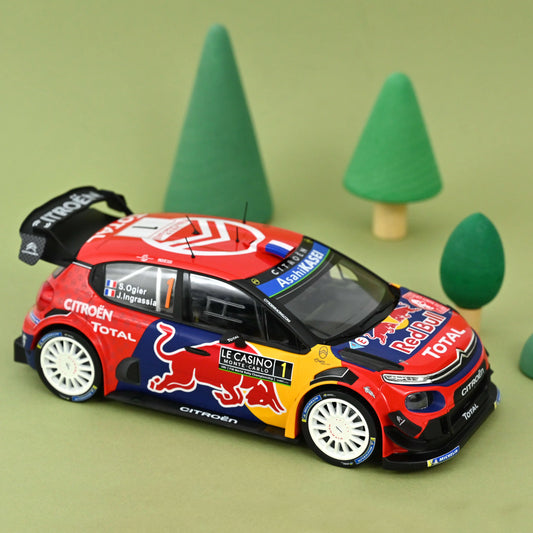 Citroën C3 WRC 2019 Rally Monte‑Carlo – Ogier/Ingrassia – Norev