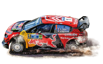 CitroÃ«n C3 WRC 2019 Rally Mexico 1 S.Ogier/ J.Ingrassia Winner