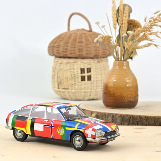 Citroën GS 1972 Flags – 2nd Release – Die‑Cast Norev