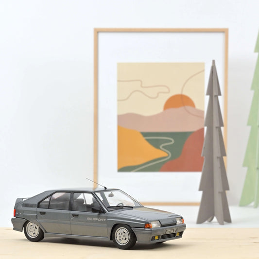 Citroën BX Sport 1985 Fox Grey – Die‑Cast Norev