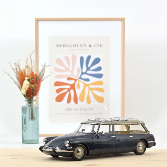 Citroën ID 19 Break 1967 “Orient Blue” – Die‑Cast Norev