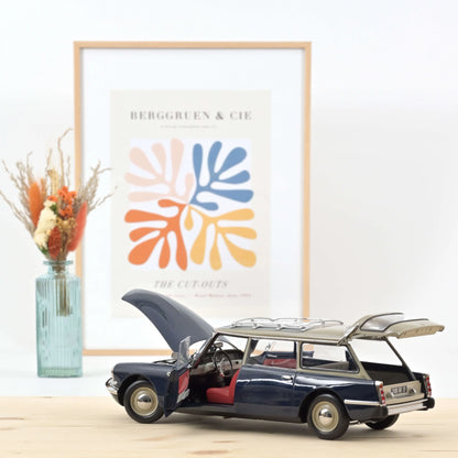 Citroën ID 19 Break 1967 “Orient Blue” – Die‑Cast Norev