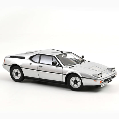BMW M1 (E26) 1980 – Silver Metallic – Norev