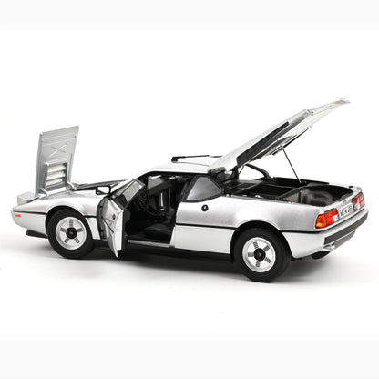 BMW M1 (E26) 1980 – Silver Metallic – Norev