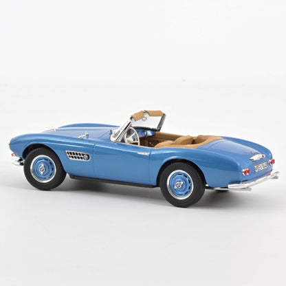 BMW 507 Cabriolet 1957 – Blue Metallic – Norev