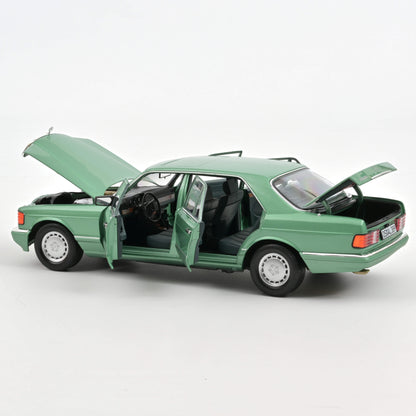 Mercedes-Benz 560 SEL (W126) 1991 – Light Green Metallic – Norev