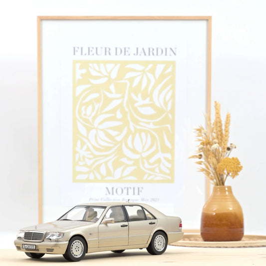 Mercedes‑Benz S600 1997 Silver – Die‑Cast Norev