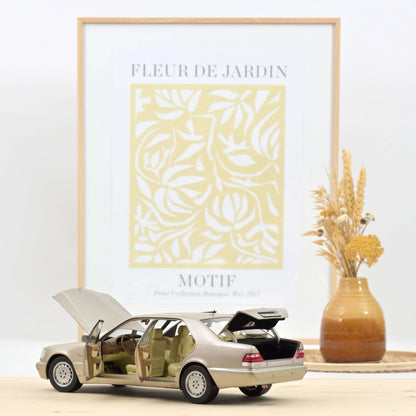 Mercedes‑Benz S600 1997 Silver – Die‑Cast Norev