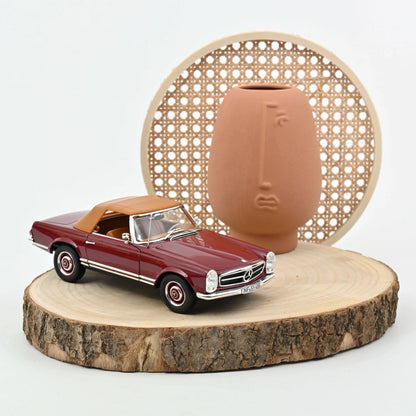 Mercedes‑Benz 230 SL 1963 Dark Red – Die‑Cast Norev