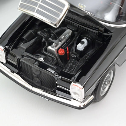 Mercedes‑Benz 200 1968 Taxi Black – Die‑Cast Norev