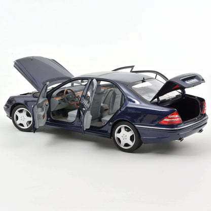Mercedes‑Benz S55 AMG (W220) 2000 – Blue Metallic – 1:18 Norev