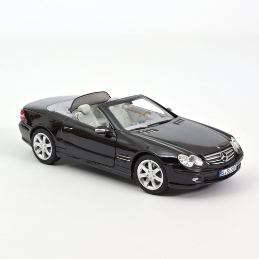 Mercedes‑Benz SL 500 (R230) 2003 – Black – Norev