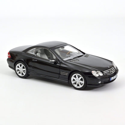 Mercedes‑Benz SL 500 (R230) 2003 – Black – Norev