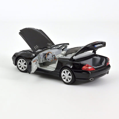 Mercedes‑Benz SL 500 (R230) 2003 – Black – Norev