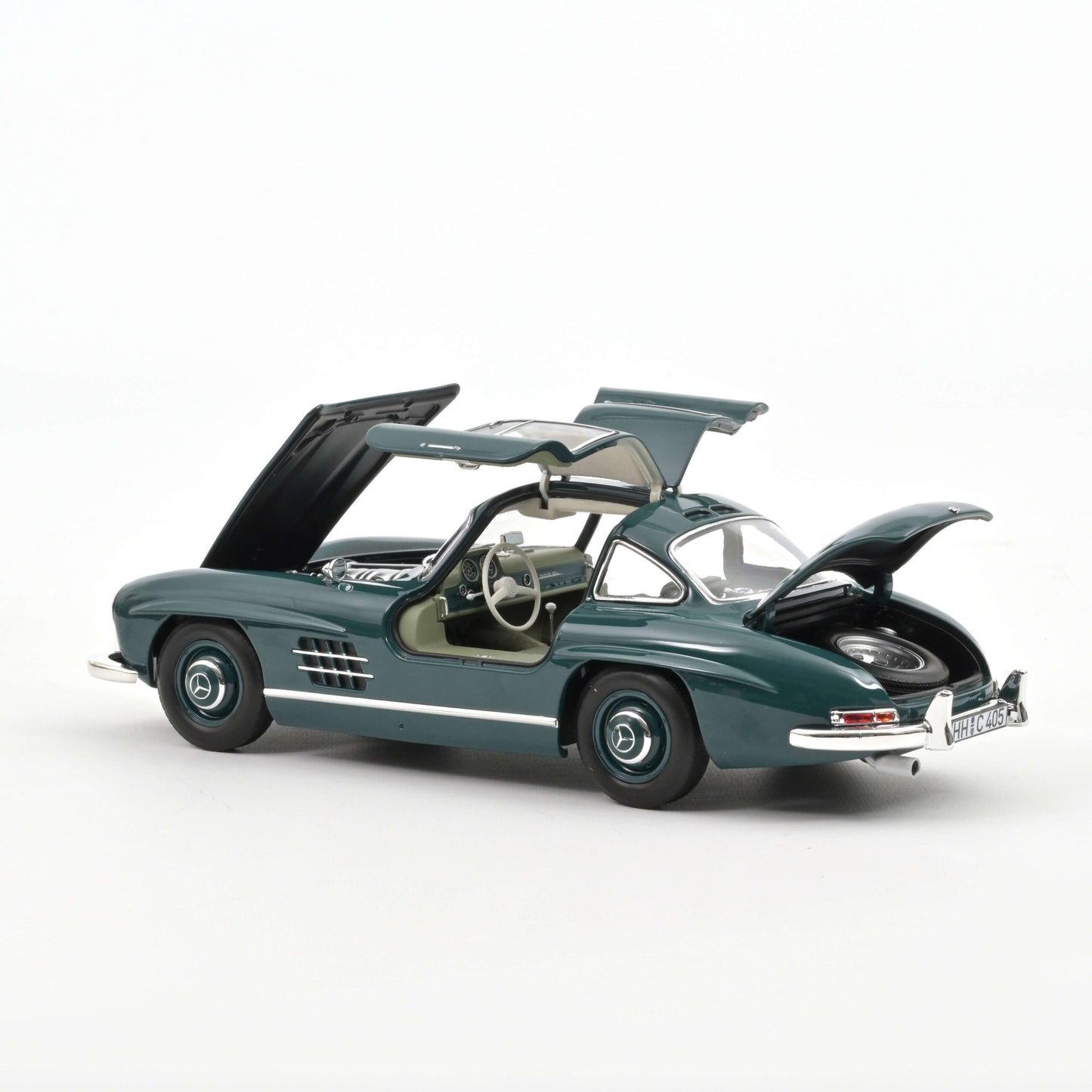Mercedes‑Benz 300 SL Coupé 1954 – Green – Norev