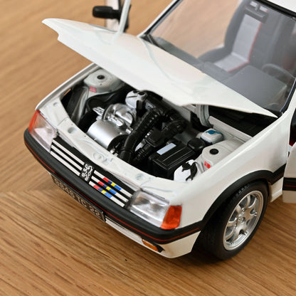 Peugeot 205 GTi 1.9 1989 – Meije White – Norev