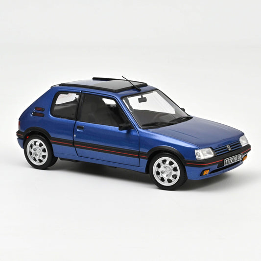 Peugeot 205 GTi 1.9 (sunroof) 1992 – Miami Blue – Norev