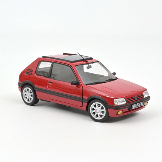 Peugeot 205 GTi 1.9 PTS Rims – 1991 – Crvena – 1:18 – Norev