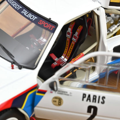 Peugeot 205 T16 1985 Monte‑Carlo Rally #2 – Ari Vatanen – Norev