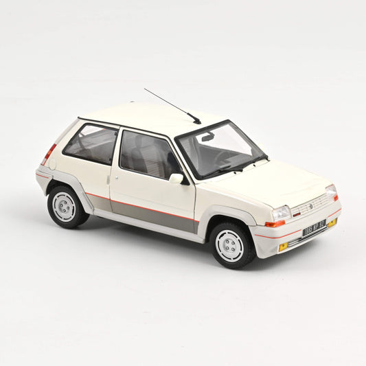 Renault Supercinq GT Turbo Phase I 1985 – Pearl White – Norev