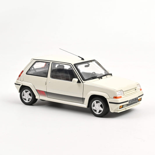 Renault Supercinq GT Turbo Phase II 1989 – Panda White – Norev