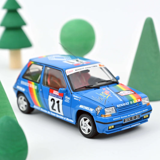 Renault Super 5 GT Turbo 1990 – Tour de Corse – Norev